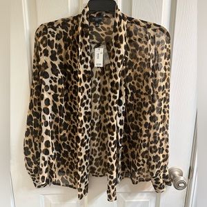 The Limited Cheetah Blouse